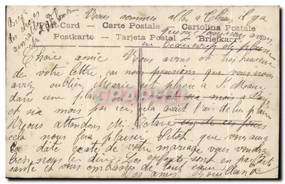 Festa de Berthe — Boa Festa — editor APZ n°4262 — Verso