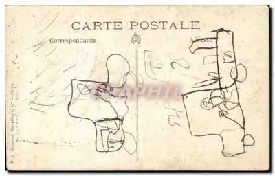 Retrato de una mujer — estudio — P.G. Illemnot, París — Reverso
