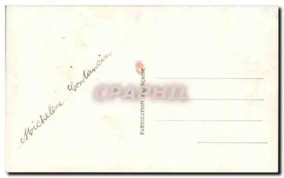Wielkanoc — ptak, jajka i kwiaty — Furia 381 — Rewers