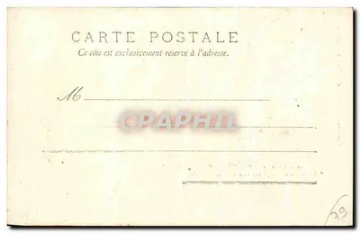 Ruiny klasztoru Chateliers — Parthenay — Wydawnictwo Michonneau, Kolekcja Cordier, 3. wydanie — Rewers