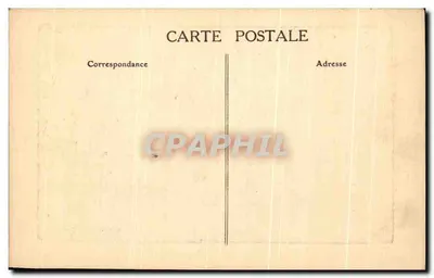 Cidade de Carcassonne — Vista Geral (Lado Sul) — E. Roudière, editor — Verso