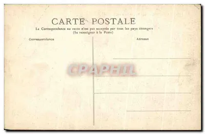 Cidade de Carcassonne — Vista geral de cima — E. Roudière, Imp-Editor (Depositado) — Verso
