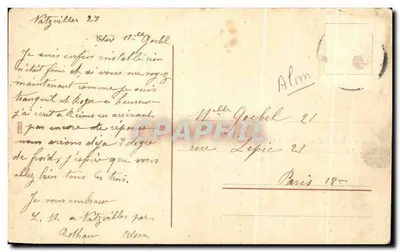 Natzweiler — Widok ogólny — Wirtschaft z. Post v. Karl Humbert — Wieża Champ-du-Feu — Wodospad Serva — Pozdrowienie z Natzweiler — Rewers