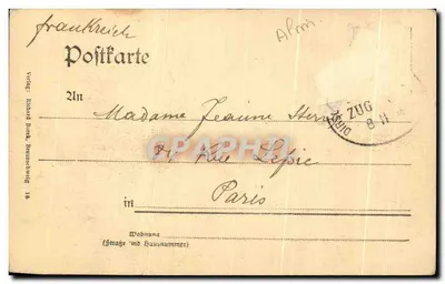Königsberg i. Pr. — Królewski zamek — wydawca Richard Borek, nr 766 — Rewers