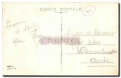 Omgeving van het Ballon d'Alsace — Dal van de Doller - Weg naar Sewen — 5049 C — Achterkant