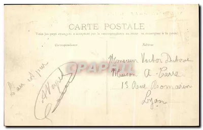 Tarare - Widok z Coteau de Bel-Air — C.G. wydawca — Rewers