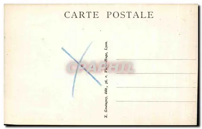 Tarare (Rhône) — Viaduto e Colina de Bel-Air — X. Gomlagny, editor, Lyon — Verso