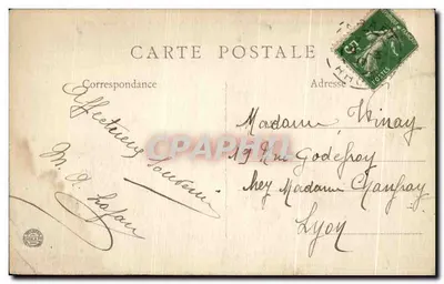 Tarare (Rhône) — Ogólny widok z Bel Air — B.F., Paryż — Rewers