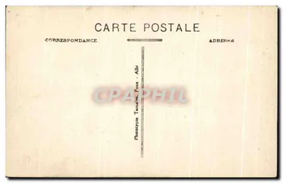 Albi — Katedra św. Cecylii — wydawca Le Tarn Illustré, nr 16 — Rewers