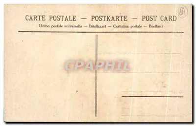 Mazamet — Aldeia de Hautpoul — editor não visível — Verso