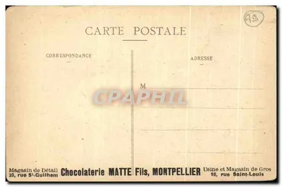 Castelo de Thouars — Deux-Sèvres — "Les Châteaux de France" — Verso