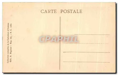 Katedra w Amiens — Façada Zachodnia — Le Beau Dieu — Rewers