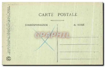 Plessier-Rozainvillers — Interior da Igreja — Editor L. Ardn, Amiens — Verso