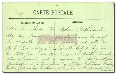 Amiens — Katedra — Ołtarz — LL — Rewers