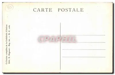 Katedra w Amiens — Façada zachodnia — Święty Firmin, pierwszy biskup Amiens — Rewers