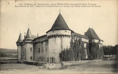Castelo de Vieillecour — perto de BUSSIÈRE-GALANT (Hte-Vienne) — editor desconhecido, n° 141