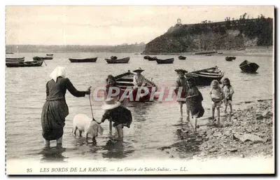 As margens da Rance — A Praia de Saint-Suliac — LL. n°25