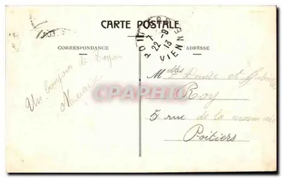 Royan : Passerelle de la Nouvelle Jetée — Collection Victor Pillaud, n°91 — Verso