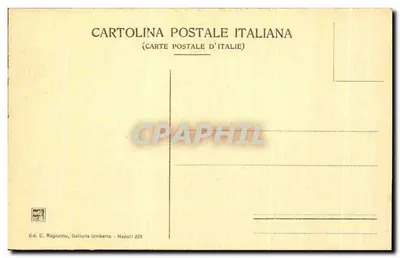 Pompeia — Casa di Panza — Ed. E. Ragozino, Galleria Umberto - Napoli 229 — Verso