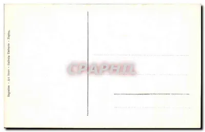 Pompei - Via Mercurio — vista delle rovine antiche — editore Ragotino, Napoli — Verso