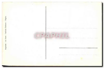 Pompeia — Templo de Hércules — editor Ragozzano, Nápoles — Verso