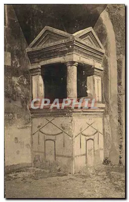 Pompeï — Een edicule voor de gebeden — Ed. E. Ragozino Galleria Umberto - Napoli 223
