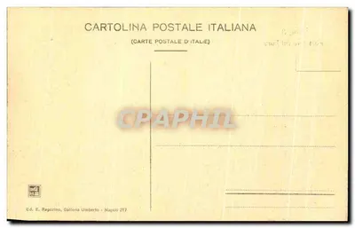 Pompéia — Porticato do Fórum — Ed. E. Ragozino, Galleria Umberto - Napoli 217 — Verso
