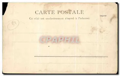 Le Pont du Chemin de fer — pont métallique sur le fleuve à Bordeaux — éditeur R.&J.D. n° 10484 H.12 — Achterkant