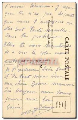 Las Ressin — Ścieżka między sosnami — Chirédon — Rewers