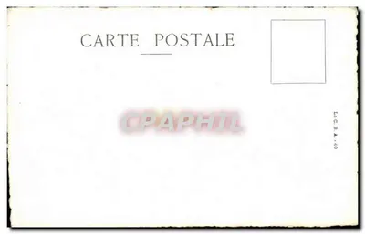 Zamek w Labrede — Stara Guyenne — wydawca anonimowy, numer seryjny LC.B.A.40 — Rewers