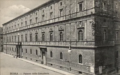 Rzym — Pałac Kancelarii — Ernesto Richter, n° 643