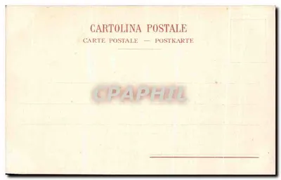 NAPOLI z Castel dell'Ovo i Wulkanem — Wydawnictwo Richter, nr 64 — Rewers