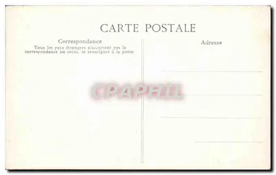 Boudoir cesarzyni Marie-Louise i Eugenie — Specjalna kolekcja Pałacu Compiègne — Wydawca E.D. — Rewers