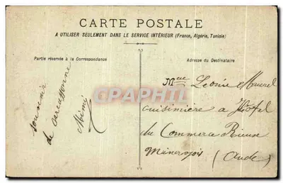 Abertura da Antiga Cidade de Carcassonne — Reprodução em 1/1500 — IMP. MOULOT - MARSEILLE - 1728 — Verso