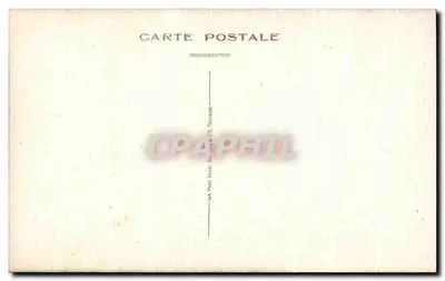 Cité de Carcassonne — Torre Visigoda e os Muros a Oeste — Impr. Henri Pirot, Toulouse — Verso