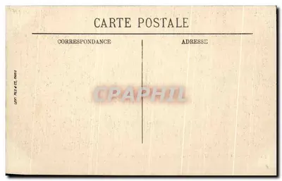 Compiègne — Pałac i Park — Tron Napoléona I — Croset, Wydawca, w Rethondes — Rewers