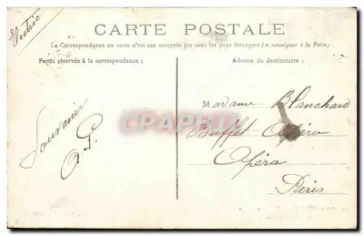 Compiègne — Zamek — Pokój Imperatorki — Wydawnictwo Pommier — Rewers