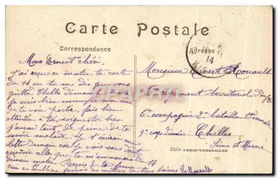 Le crime de Reims — Un des Bas-Côtés — LL. n°86 — Rewers