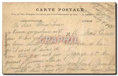 Vienne - Chatellerault — Île et Moulin Joany, éditeur Ed. Bergeon, Phot. Lambert, n°30 — Verso