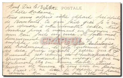 Widok panoramiczny doliny Auvergne — Auvergne Pittoresque — Wydawnictwo D. Dulvay — Rewers
