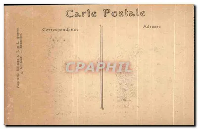 Bruxelas — A Bolsa e o Boulevard Anspach — J. e L. Max. (editor) — Verso