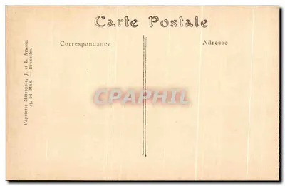 Bruxelles — Dom Króla — King's House — wybudowany na rozkaz Karola V — Rewers