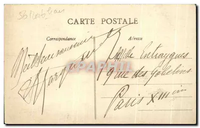 Pontivy — Ogólny widok z Sapinière de Kerjalette (106 metrów nad poziomem morza) — Arlaud-Nozats, n°23 — Rewers