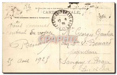 Port Haliguen — Port rekreacyjny z latarnią morską — kolekcja Laurent-Nel, Rennes — Rewers