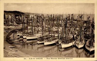 Ilha de Groix — Nossos Marinheiros bretones estão aqui — Morais