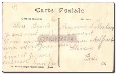 Estátua de Santa Ana de Auray na Arque — ND. Fot. — N° 138 — Verso