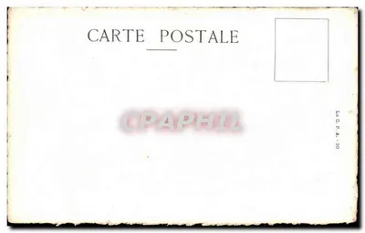 Abdij van Grandignan, bij Bordeaux — Oude Guyenne — n° 30 — Achterkant