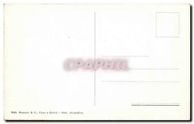 Roma - Ponte rotto. — Éditeur Brunner & C., Como e Zürich - Stab. eliografico. N° de série 6719. — Reverso