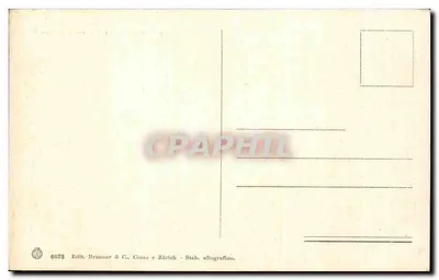 Roma — Seria grobów w pobliżu drogi Appia — Wyd. Brunner & C., Como e Zürich — Rewers
