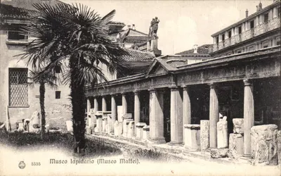 Museu lapidário (Museo Maffeï) — Veneza — editor Brunner & C., Como